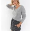 Kaschmir-Pullover In Grau -Kinder Erwachsene Produkte Geschäft authentic cashmere kaschmir pullover in grau