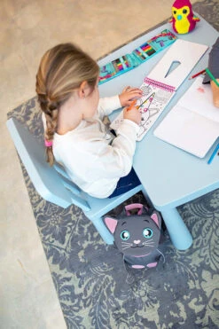 Kindergartenrucksack "Mini Animal Mini Bunny" In Grau/Rosa - H 25 L 18 T 11 Cm -Kinder Erwachsene Produkte Geschäft belmil kindergartenrucksack mini animal mini bunny in grau rosa h 25 l 18 t 11 cm 7