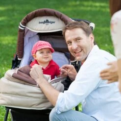 10tlg. Set: Kombi Kinderwagen "Rio" In Braun -Kinder Erwachsene Produkte Geschäft bergsteiger 10tlg set kombi kinderwagen rio in braun 8