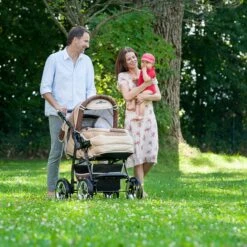 10tlg. Set: Kombi Kinderwagen "Rio" In Braun -Kinder Erwachsene Produkte Geschäft bergsteiger 10tlg set kombi kinderwagen rio in braun 9