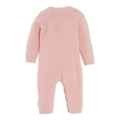 Strickoverall Langarm In Rosa -Kinder Erwachsene Produkte Geschäft bornino strickoverall langarm in rosa 1
