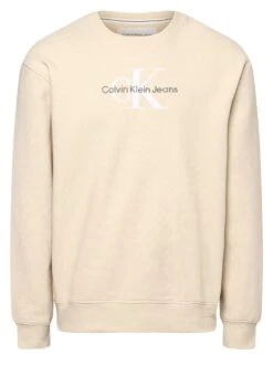 Calvin Klein Jeans Sweatshirt In Sand