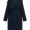 Klassischer Trenchcoat Markani In Nachtblau -Kinder Erwachsene Produkte Geschäft dreimaster klassik klassischer trenchcoat markani in nachtblau