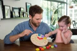 EverEarth Kinderuhr Aus Holz -Kinder Erwachsene Produkte Geschäft everearth kinderuhr aus holz 2