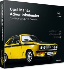 Adventskalender Opel Manta -Kinder Erwachsene Produkte Geschäft franzis adventskalender opel manta 2