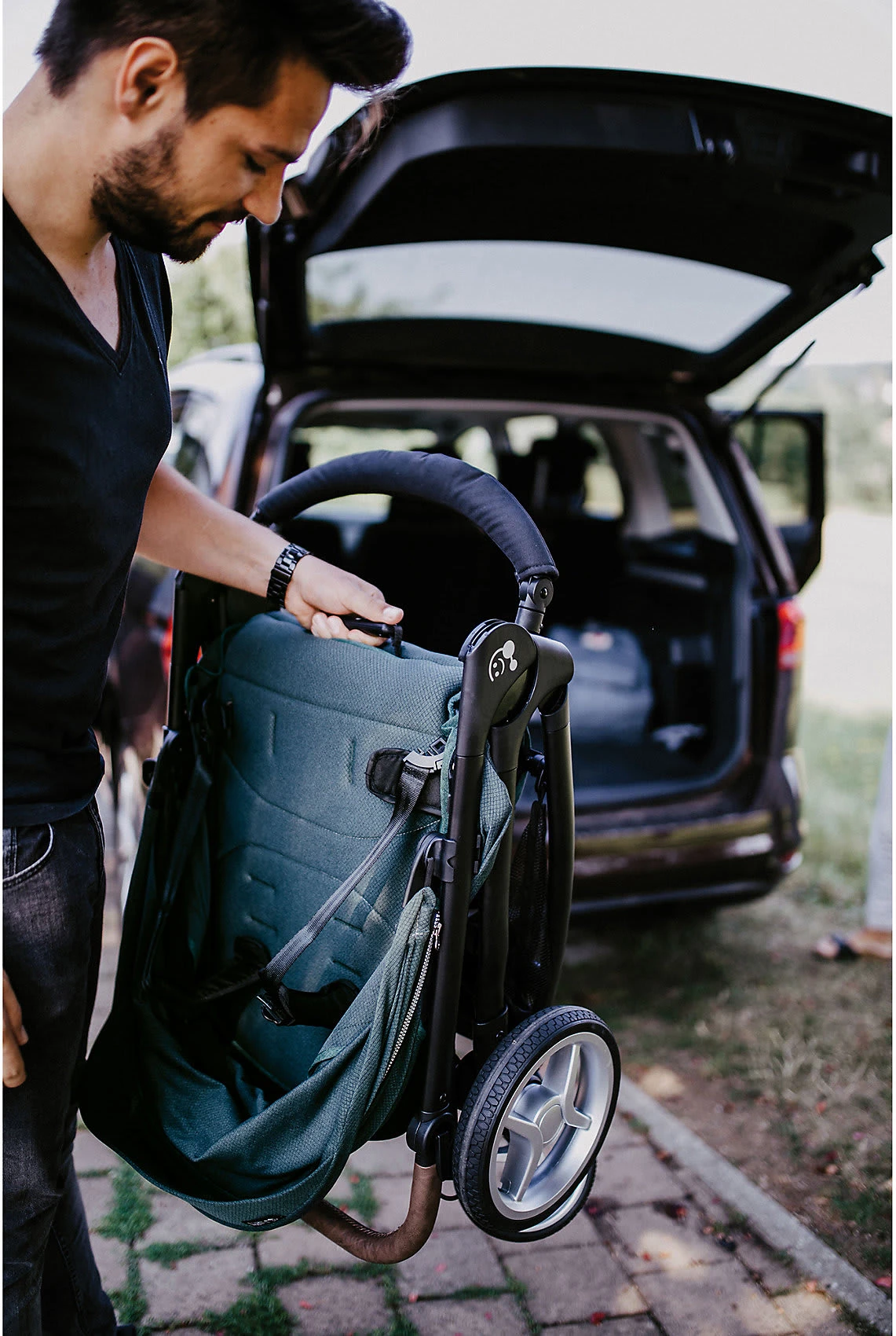 Buggy SMILOO HAPPY+, black/cognac, steel grey Buggy SMILOO HAPPY+, Black/cognac, Steel Grey -Kinder Erwachsene Produkte Geschäft gesslein buggy smiloo happy black cognac steel grey 5