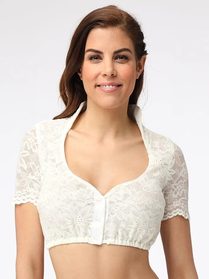 Dirndlbluse "Anja" in Creme Dirndlbluse "Anja" In Creme -Kinder Erwachsene Produkte Geschäft halali by astrid soll dirndlbluse anja in creme