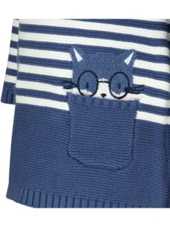 Strickkleid In Dunkelblau -Kinder Erwachsene Produkte Geschäft happy girls by eisend strickkleid in dunkelblau 2