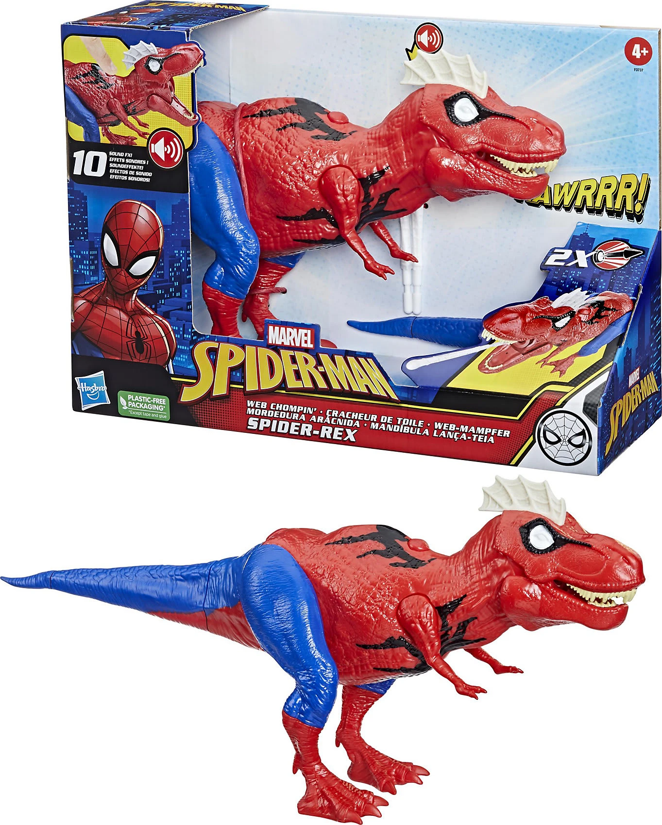 Marvel Spider-Man Web-Mampfer Spider-Rex Hasbro Marvel Spider-Man Web-Mampfer Spider-Rex -Kinder Erwachsene Produkte Geschäft hasbro marvel spider man web mampfer spider rex 1