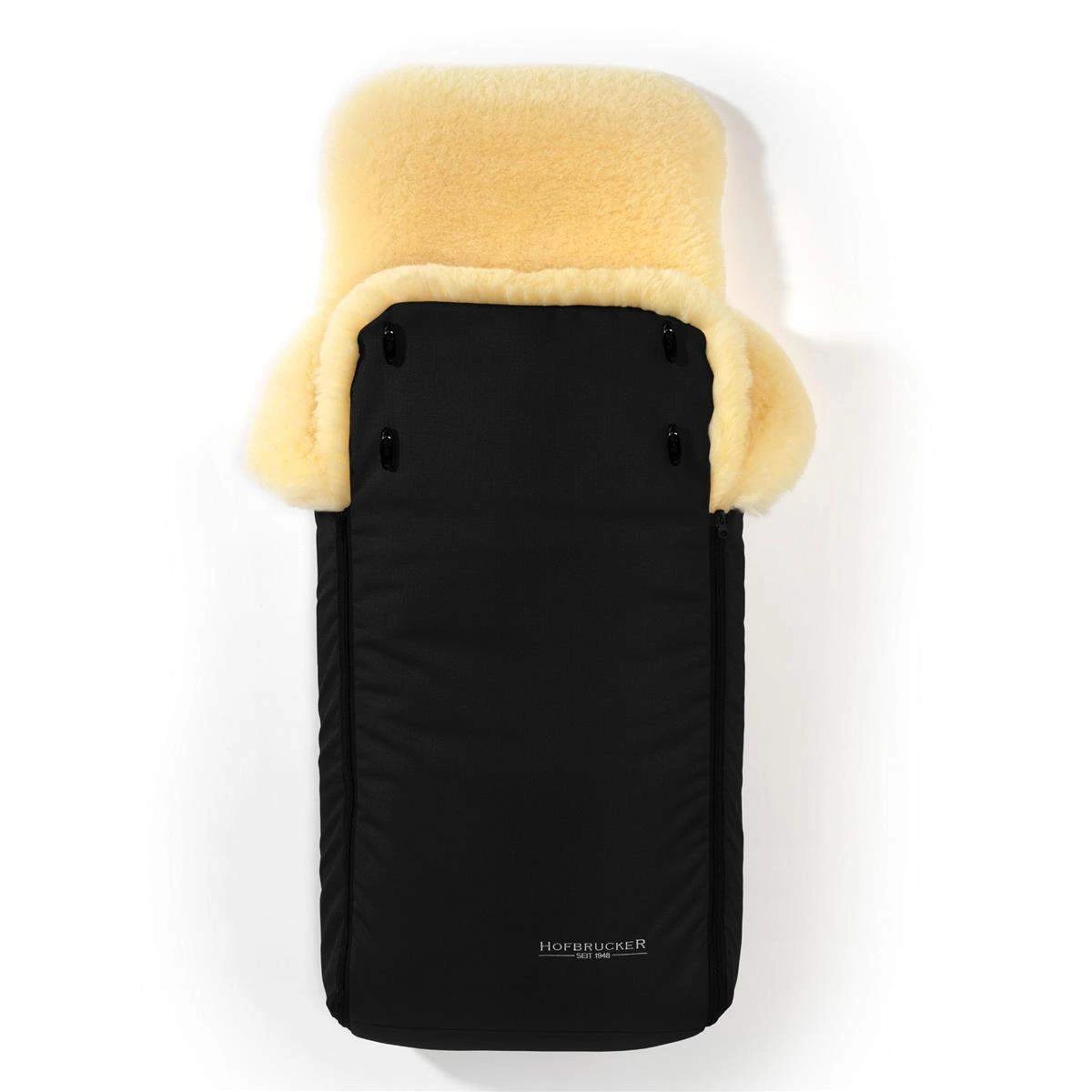 Kinderwagen Fußsack Luxus In Schwarz