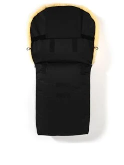 Lammfell-Fußsack "Putzi" In Schwarz - (L)90 X (B)34 Cm -Kinder Erwachsene Produkte Geschäft hofbrucker lammfell fusssack putzi in schwarz l 90 x b 34 cm 2