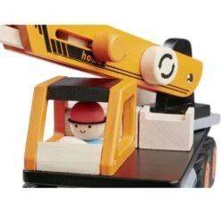 Autokran Aus Holz 5904 Orange-ab 3Jahre -Kinder Erwachsene Produkte Geschäft howa autokran aus holz 5904 orange ab 3jahre 4