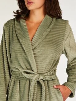 Bademantel In Grün -Kinder Erwachsene Produkte Geschäft hunkemoller bademantel in grun 2