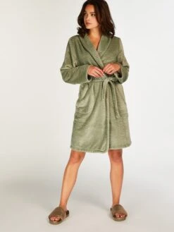 Bademantel In Grün