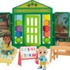 JAZWARES CoComelon - Deluxe Spielset - Schule -Kinder Erwachsene Produkte Geschäft jazwares cocomelon deluxe spielset schule