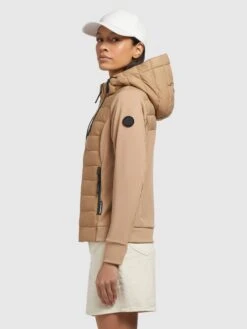Khujo Jacke GHITA MATT In Beige -Kinder Erwachsene Produkte Geschäft khujo jacke ghita matt in beige 2
