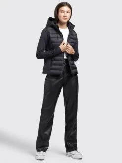 Khujo Jacke GHITA MATT In Schwarz -Kinder Erwachsene Produkte Geschäft khujo jacke ghita matt in schwarz 5