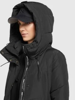 Khujo Mantel ELVITA In Schwarz -Kinder Erwachsene Produkte Geschäft khujo mantel elvita in schwarz 6