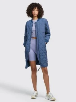 Khujo Mantel MARY In Blau -Kinder Erwachsene Produkte Geschäft khujo mantel mary in blau 5