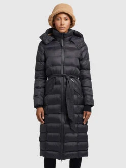 Khujo Mantel OLALLA SOFT In Schwarz -Kinder Erwachsene Produkte Geschäft khujo mantel olalla soft in schwarz 3