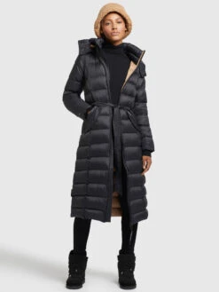 Khujo Mantel OLALLA SOFT In Schwarz -Kinder Erwachsene Produkte Geschäft khujo mantel olalla soft in schwarz 5