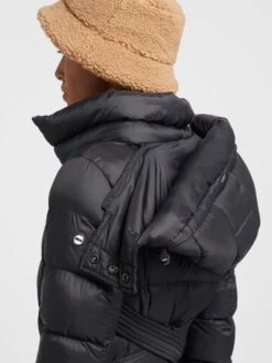 Khujo Mantel OLALLA SOFT In Schwarz -Kinder Erwachsene Produkte Geschäft khujo mantel olalla soft in schwarz 7