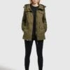 Khujo Parka "Elst" In Oliv -Kinder Erwachsene Produkte Geschäft khujo parka elst in oliv