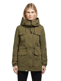 Khujo Parka "Elst" In Oliv -Kinder Erwachsene Produkte Geschäft khujo parka elst in oliv 7