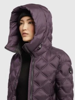 Khujo Steppjacke "Adore" In Lila -Kinder Erwachsene Produkte Geschäft khujo steppjacke adore in lila 4