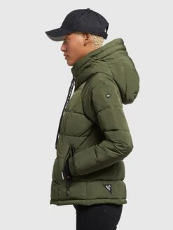 Khujo Steppjacke "Joilee" In Khaki -Kinder Erwachsene Produkte Geschäft khujo steppjacke joilee in khaki 2