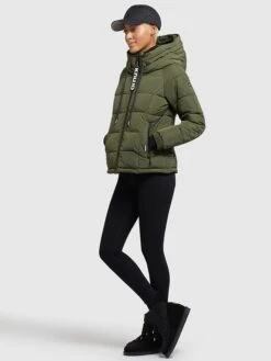 Khujo Steppjacke "Joilee" In Khaki -Kinder Erwachsene Produkte Geschäft khujo steppjacke joilee in khaki 3