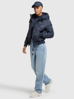 Khujo Steppjacke "Sarabi" In Dunkelblau -Kinder Erwachsene Produkte Geschäft khujo steppjacke sarabi in dunkelblau 4