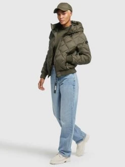 Khujo Steppjacke "Sarabi" In Khaki 6 Khujo Steppjacke "Sarabi" In Khaki -Kinder Erwachsene Produkte Geschäft khujo steppjacke sarabi in khaki 4