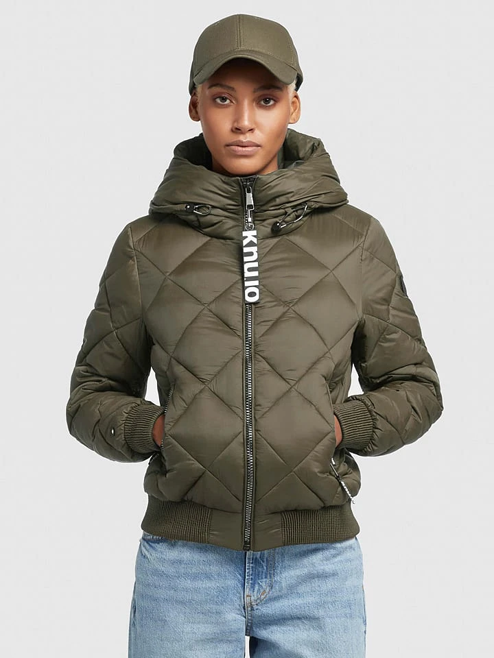 Steppjacke "Sarabi" in Khaki Khujo Steppjacke "Sarabi" In Khaki -Kinder Erwachsene Produkte Geschäft khujo steppjacke sarabi in khaki