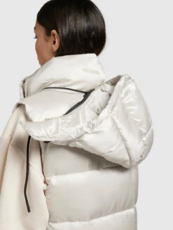 Khujo Weste TOURIN SATIN In Perlweiß -Kinder Erwachsene Produkte Geschäft khujo weste tourin satin in perlweiss 7