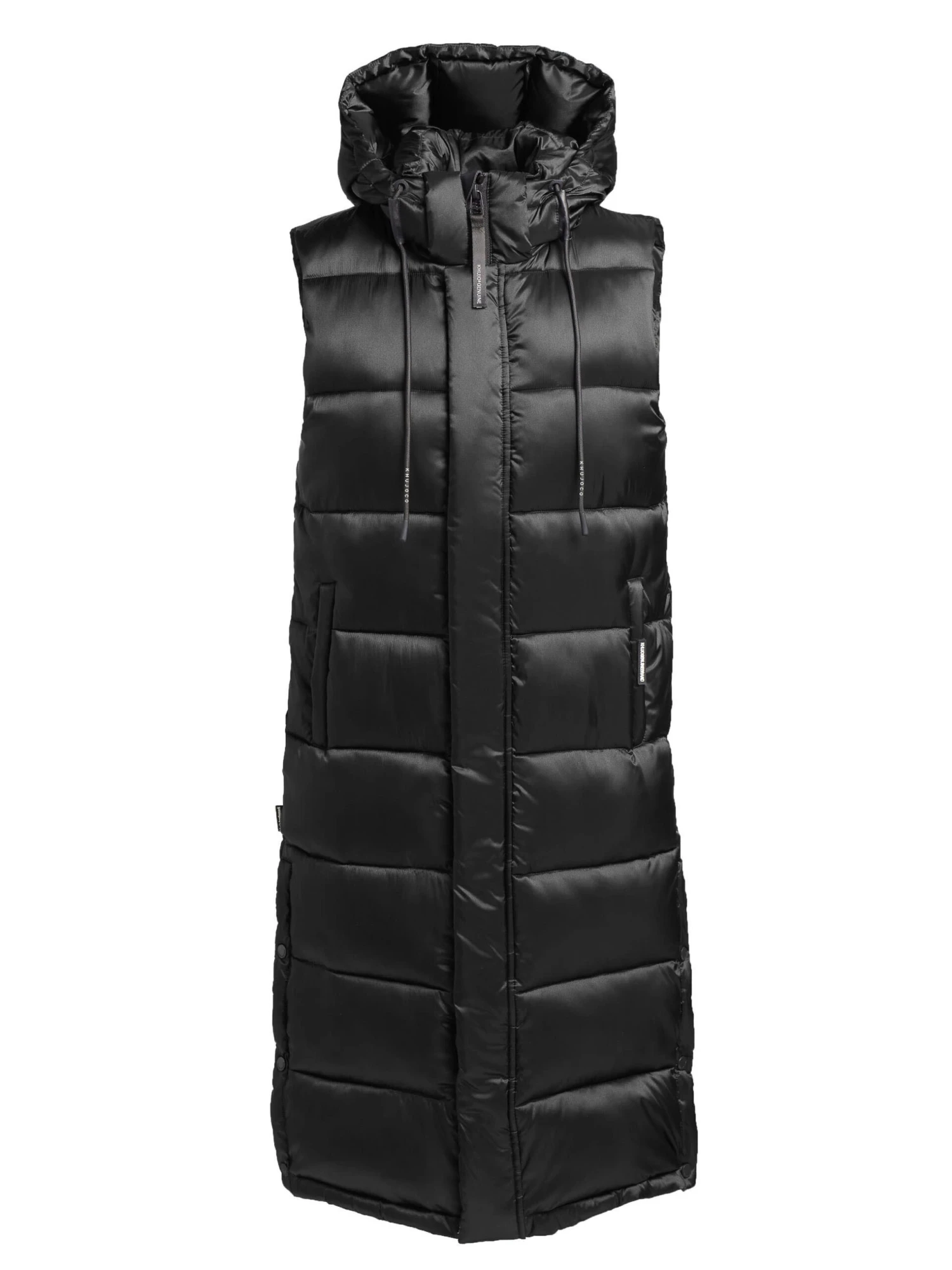 Weste TOURIN SATIN in Schwarz Khujo Weste TOURIN SATIN In Schwarz -Kinder Erwachsene Produkte Geschäft khujo weste tourin satin in schwarz scaled