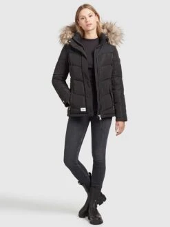 Khujo Winterjacke "Winsen 6" In Schwarz -Kinder Erwachsene Produkte Geschäft khujo winterjacke winsen 6 in schwarz 4