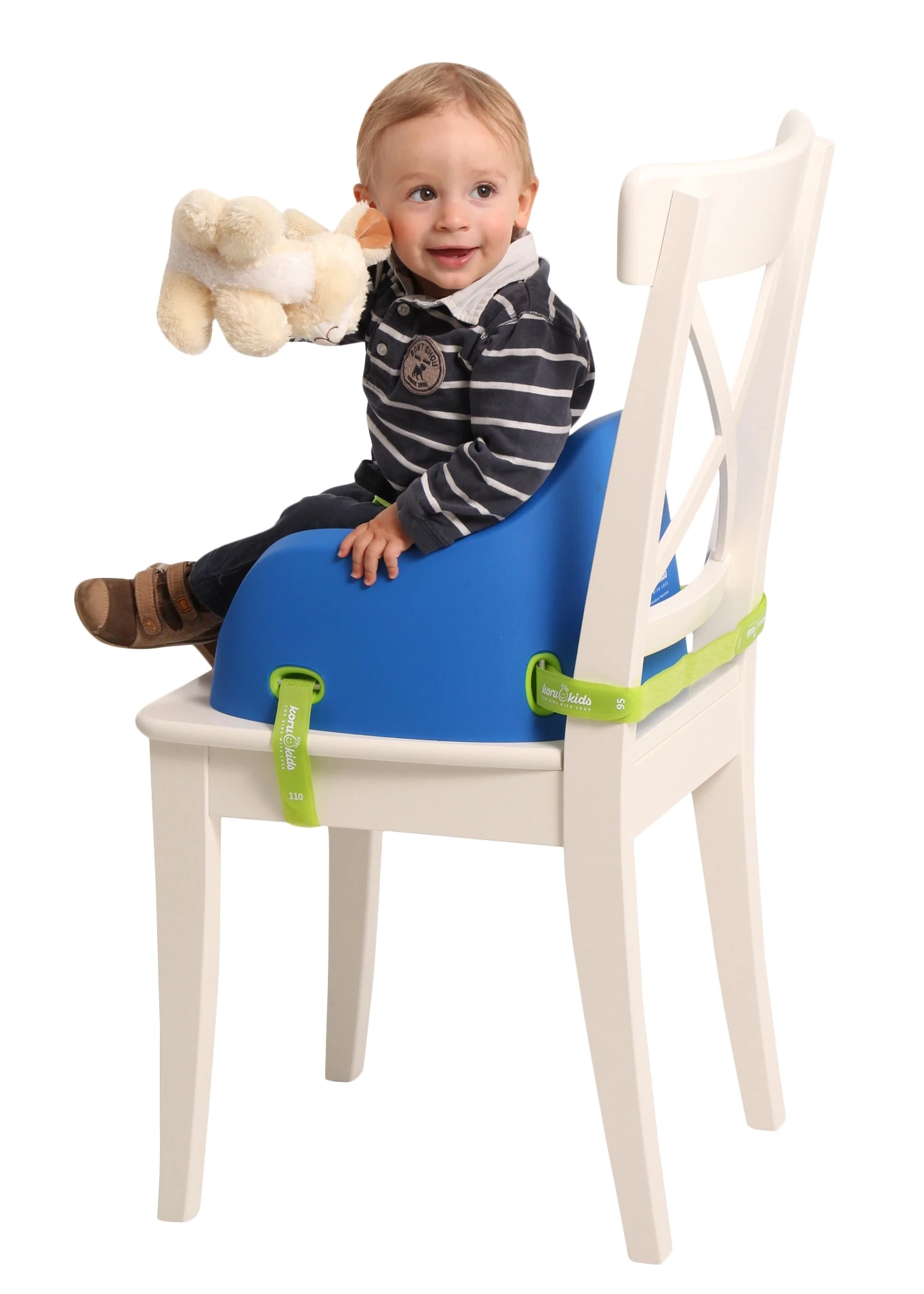 Junior Booster in Ocean Blue Junior Booster In Ocean Blue -Kinder Erwachsene Produkte Geschäft koru kids junior booster in ocean blue