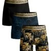 Muchachomalo 3er-Set: Boxershorts In Schwarz