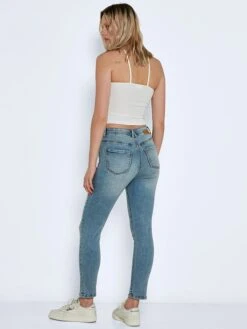 Noisy May Jeans "Agnes" - Skinny Fit - In Blau -Kinder Erwachsene Produkte Geschäft noisy may jeans agnes skinny fit in blau 3