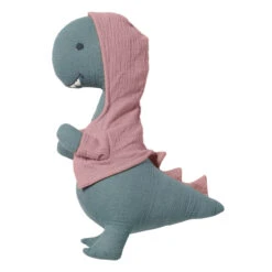 Kuscheltier Musselin Dino Hannah - Ca. 40 Cm -Kinder Erwachsene Produkte Geschäft nordic coast company kuscheltier musselin dino hannah ca 40 cm 4
