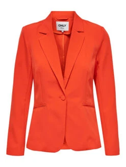 ONLY Blazer "Gabi-Abba" In Orange -Kinder Erwachsene Produkte Geschäft only blazer gabi abba in orange 2