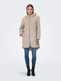 ONLY Teddymantel "Tinka" In Beige -Kinder Erwachsene Produkte Geschäft only teddymantel tinka in beige 3