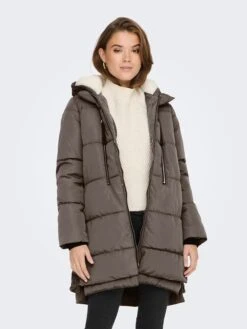 ONLY Wintermantel "Nora" In Grau 5 ONLY Wintermantel "Nora" In Grau -Kinder Erwachsene Produkte Geschäft only wintermantel nora in grau 3