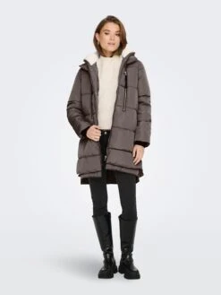ONLY Wintermantel "Nora" In Grau 6 ONLY Wintermantel "Nora" In Grau -Kinder Erwachsene Produkte Geschäft only wintermantel nora in grau 4