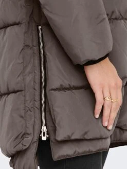 ONLY Wintermantel "Nora" In Grau 7 ONLY Wintermantel "Nora" In Grau -Kinder Erwachsene Produkte Geschäft only wintermantel nora in grau 5