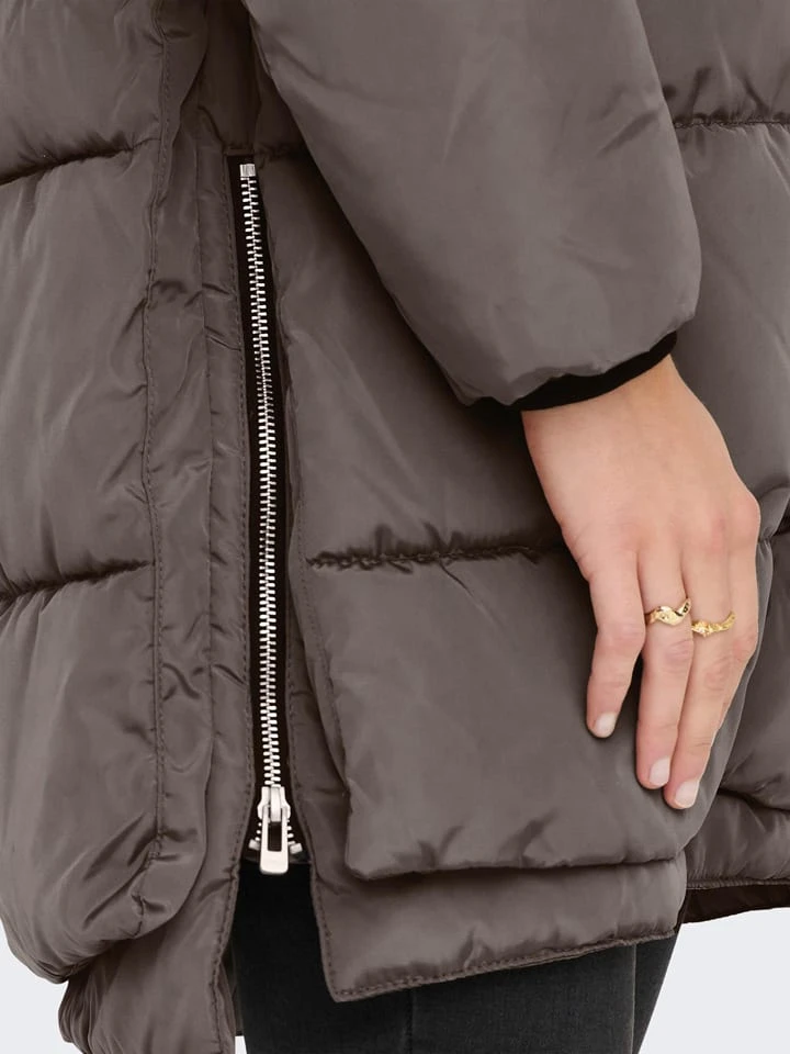 Wintermantel "Nora" in Grau ONLY Wintermantel "Nora" In Grau -Kinder Erwachsene Produkte Geschäft only wintermantel nora in grau 5