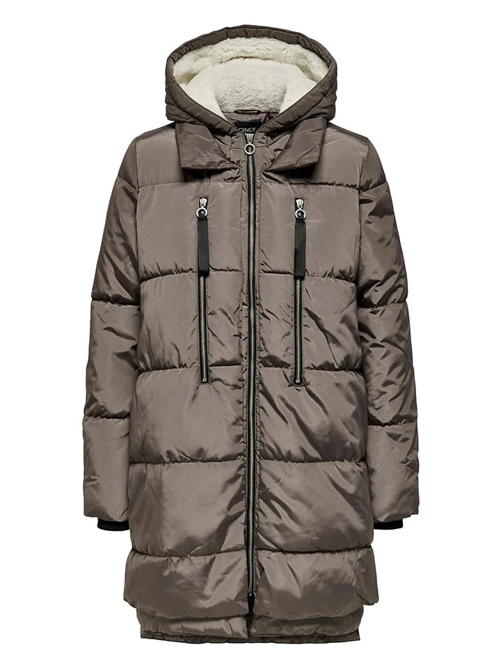 Wintermantel "Nora" in Grau ONLY Wintermantel "Nora" In Grau -Kinder Erwachsene Produkte Geschäft only wintermantel nora in grau