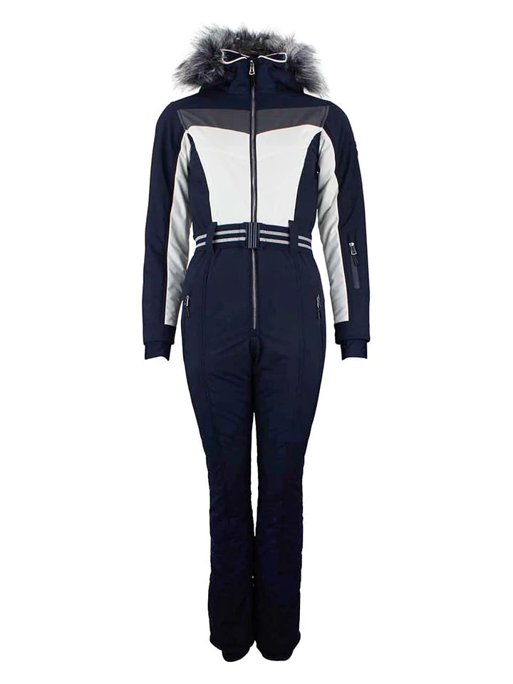 Ski-/ Snowboardanzug "Arctian" in Dunkelblau/ Weiß Ski-/ Snowboardanzug "Arctian" In Dunkelblau/ Weiß -Kinder Erwachsene Produkte Geschäft peak mountain ski snowboardanzug arctian in dunkelblau weiss