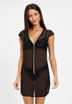 Netzkleid In Schwarz -Kinder Erwachsene Produkte Geschäft petite fleur gold netzkleid in schwarz 1